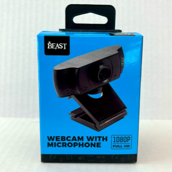 Webcam with microphone 1080P Full HD